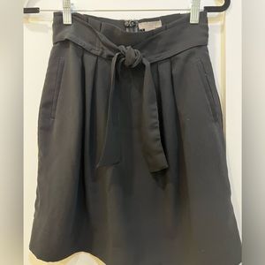 H&M black miniskirt size 2